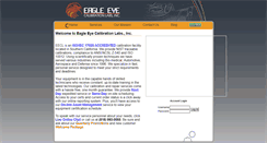 Desktop Screenshot of eagleeyecalibration.com